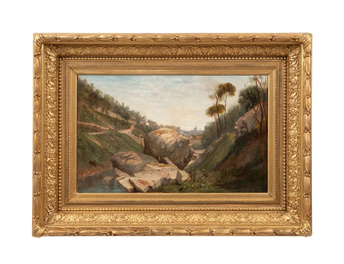 FRANCOIS DE BLOIS, 1872 O/C ITALIAN