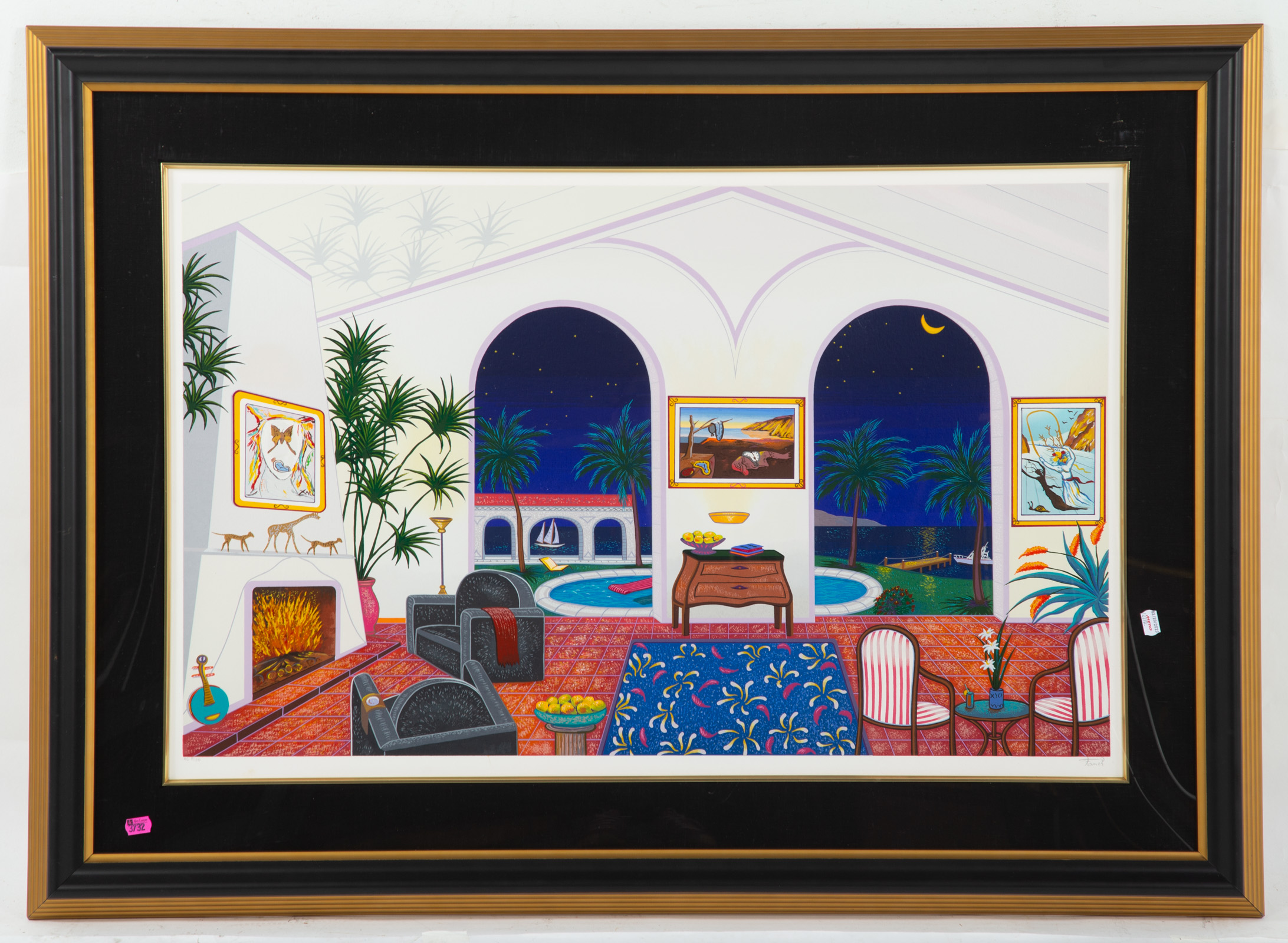 FRANCOIS "FANCH" LEDAN. INTERIOR,