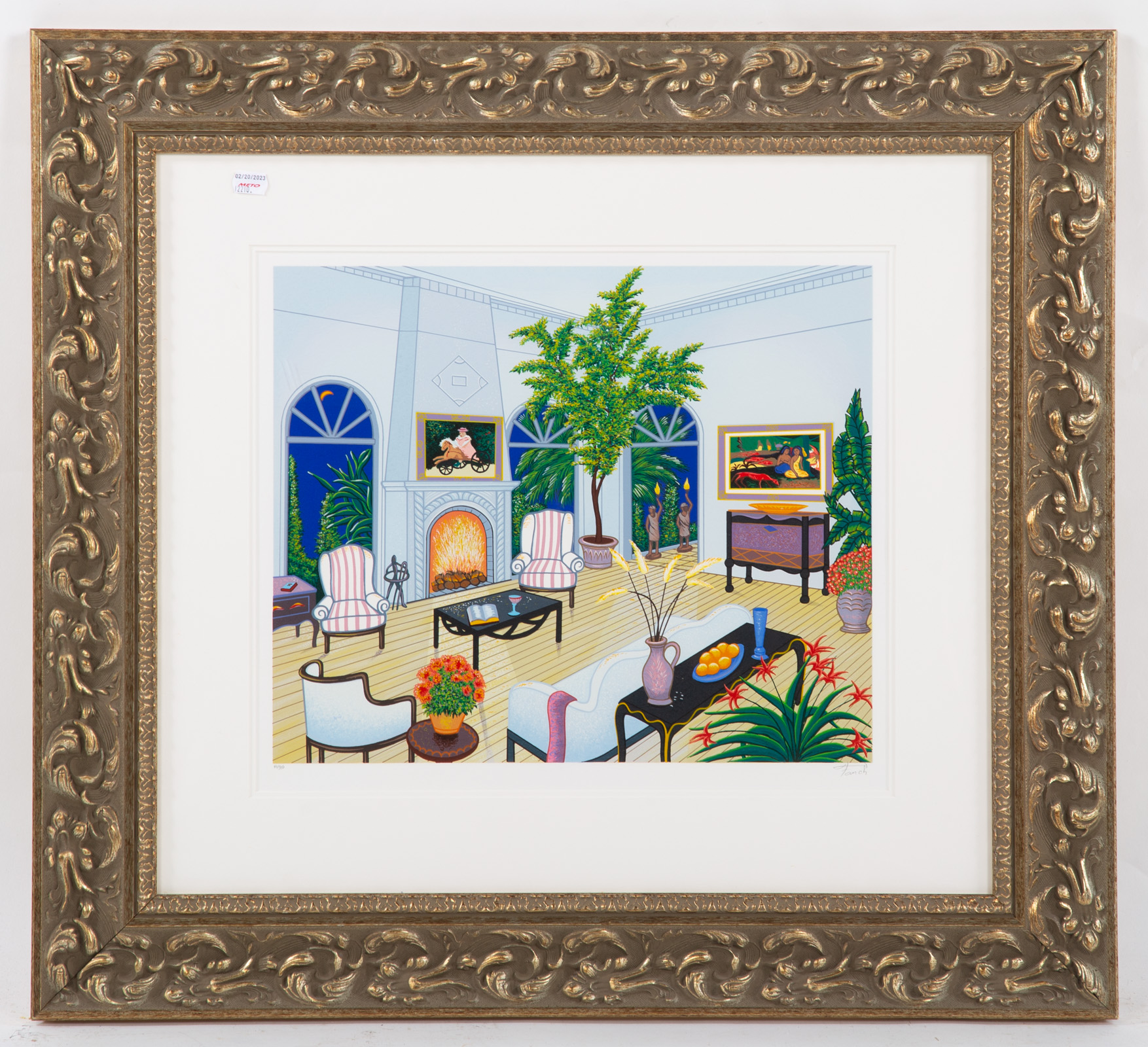 FRANCOIS "FANCH" LEDAN. "INTERIOR