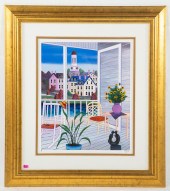 FRANCOIS "FANCH" LEDAN. "PORCH