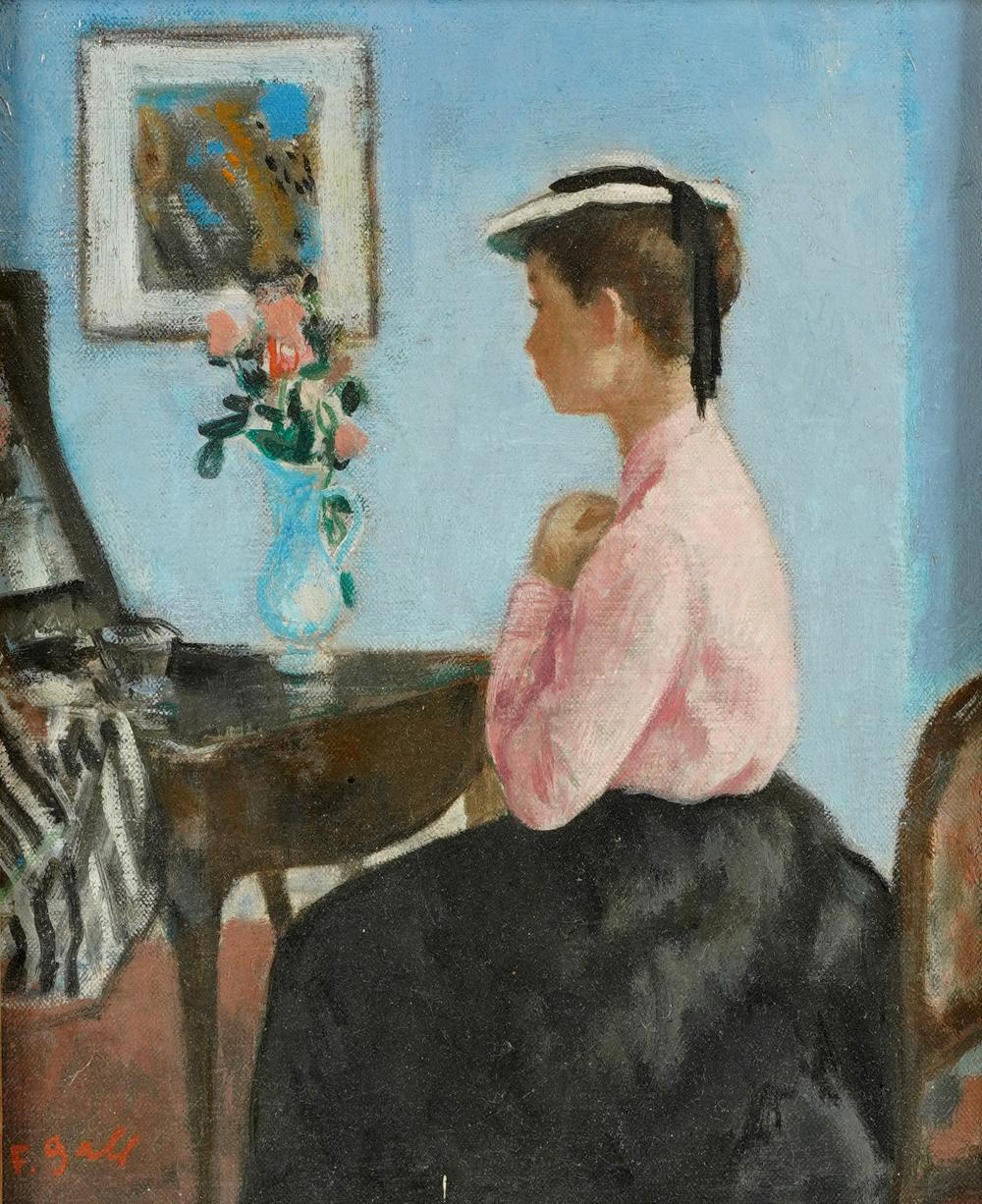 FRANCOIS GALL (1912 - 1987): SEATED