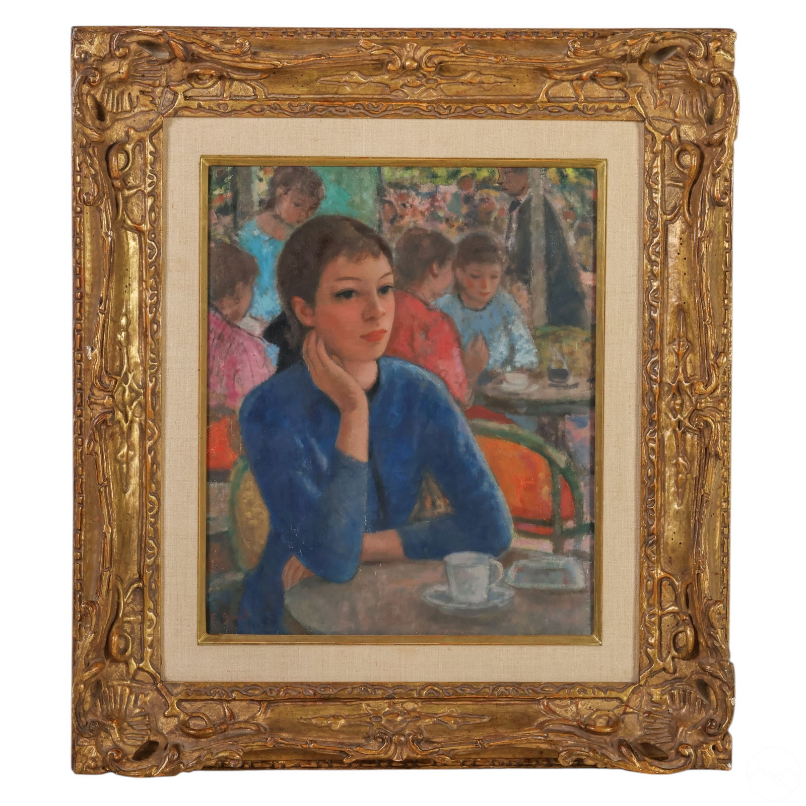 FRANCOIS GALL 1912-1987 CAFE