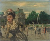 FRANCOIS GEROME (B. 1895). Oil