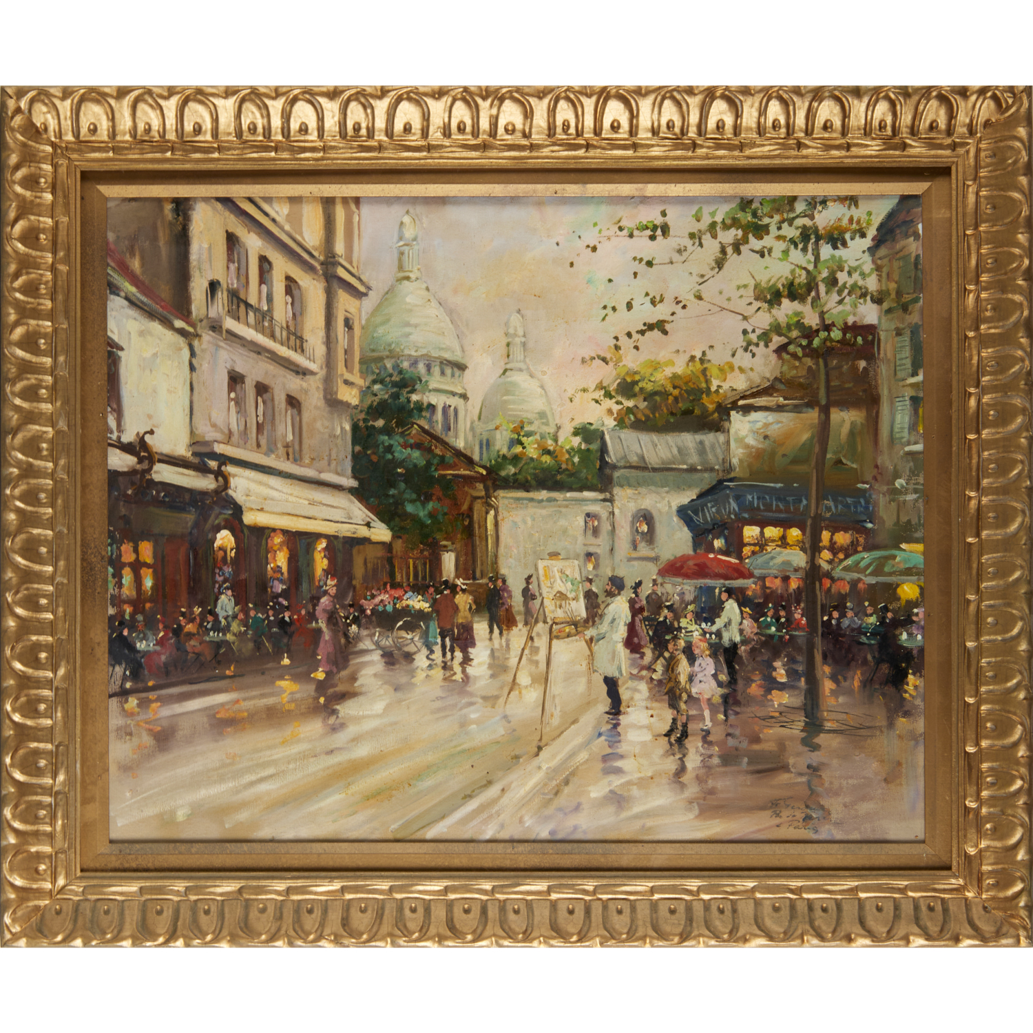 FRANCOIS GEROME, OIL ON CANVAS