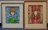 FRANCOIS, GIRLS, TWO MIXED MED