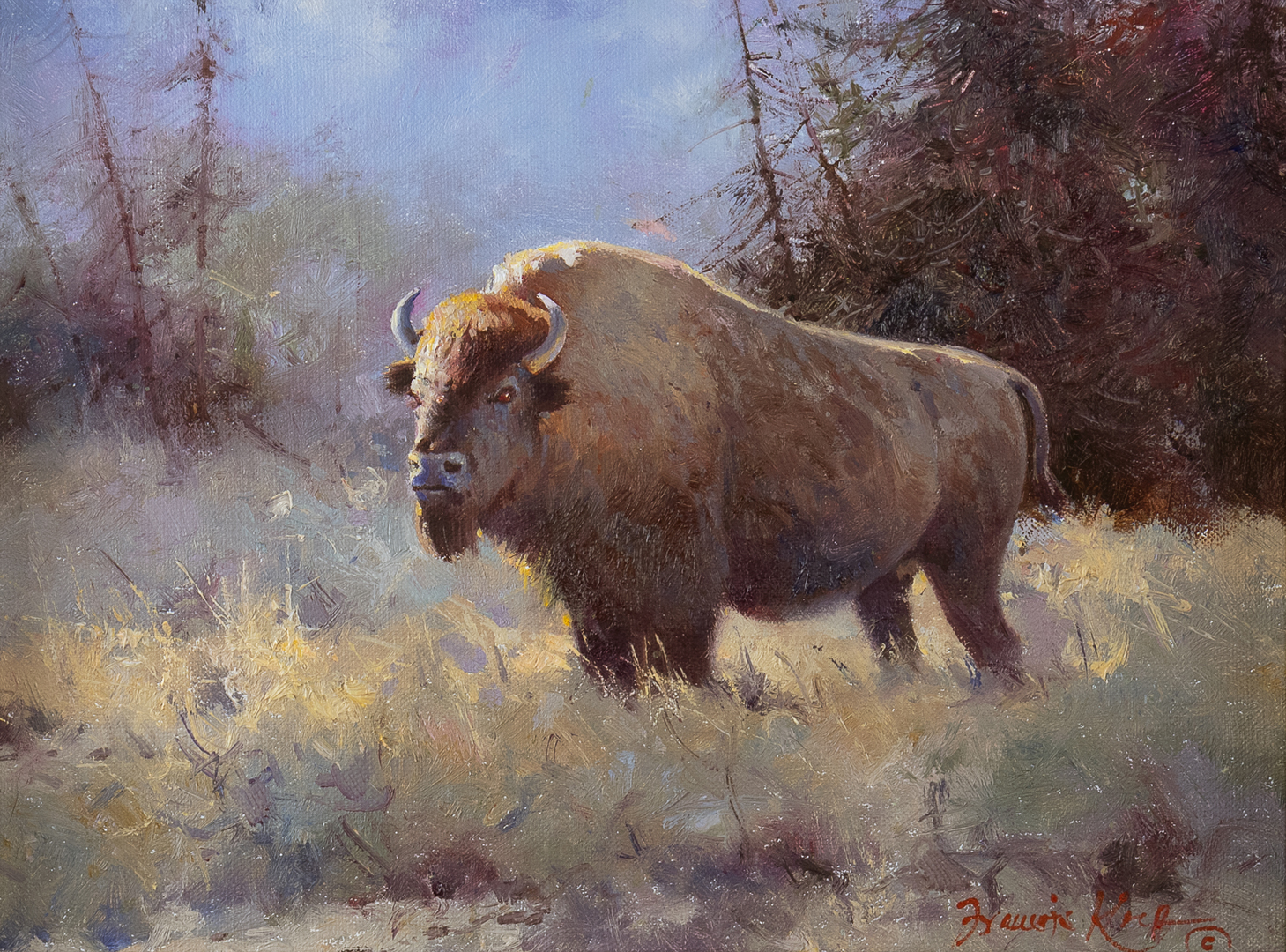 FRANCOIS KOCH (1944- ), BISON