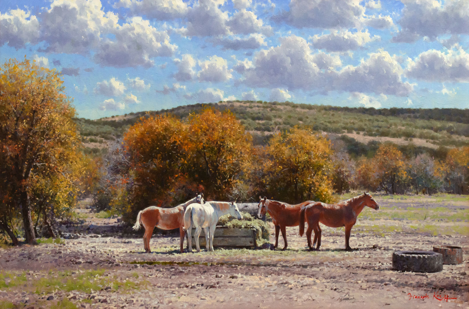 FRANCOIS KOCH (1944- ), LAZY DAYS