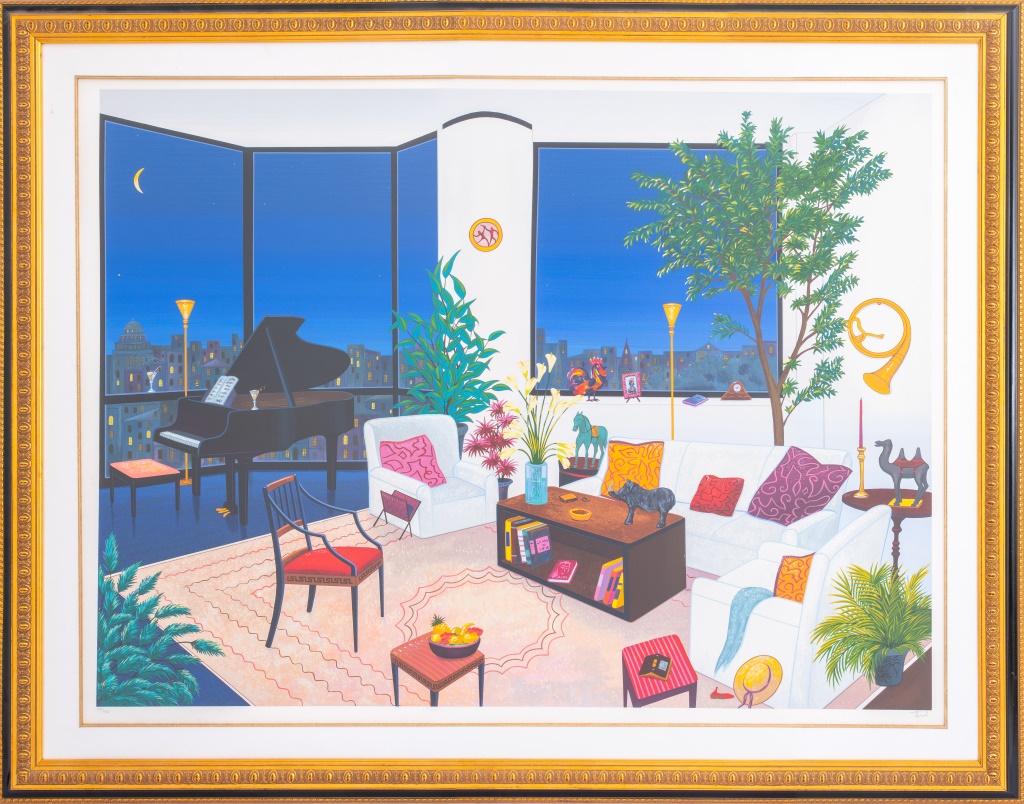 FRANCOIS LEDAN INTERIOR SCENE