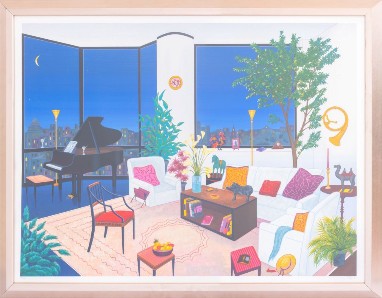 FRANCOIS LEDAN INTERIOR SCENE