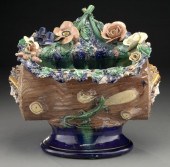 Francois Maurice majolica jard