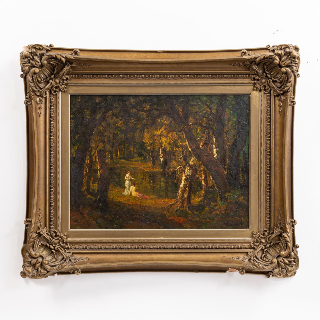FRANCOIS MAURY, NUDES IN LANDSCAPE,