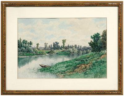 François Mesgrigny watercolor