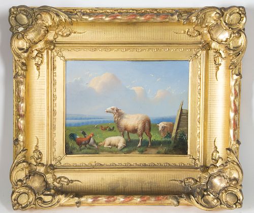 FRANCOIS VANDEVERDONCK OIL ON BOARD