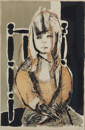 FRANCOISE GILOT "LA PETITE FILLE"