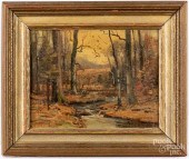 FRANK A. BARNEY OIL ON BOARD L