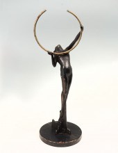 FRANK ART DECO NUDE ASH TRAY B