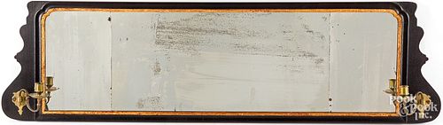 FRANK AUSPITZ MAHOGANY OVERMANTEL