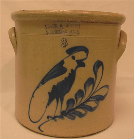 Frank B. Norton salt glazed three