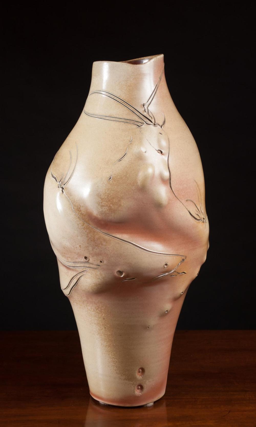 FRANK BOYDEN CERAMIC VASE