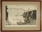 FRANK BRANGWYN ETCHING AND AQU