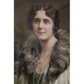 Frank C. King, portrait of Mrs