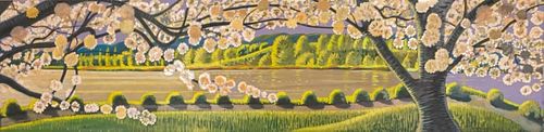 FRANK COOKMAN WRIGHT OIL ON