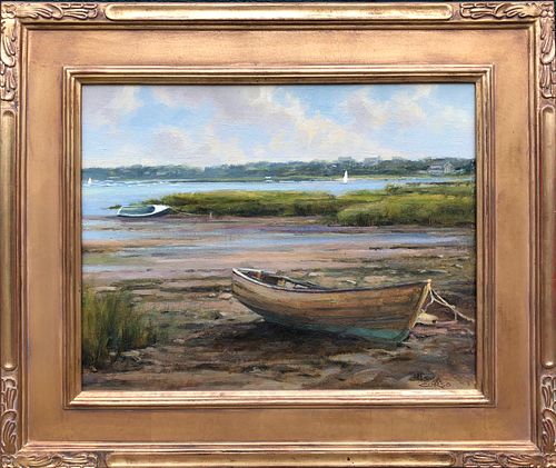 FRANK CORSO OIL ON BOARD "LOW