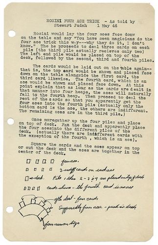 FRANK CSURI'S PERSONAL NOTES,