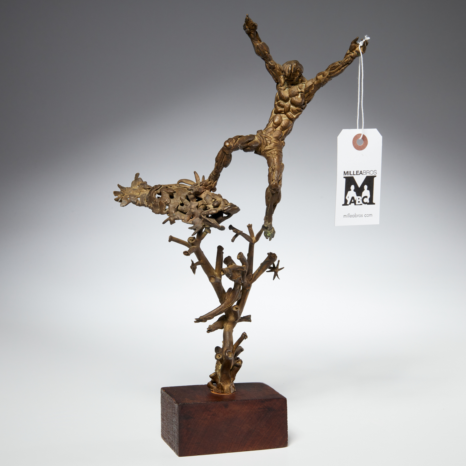 FRANK ELISCU, BRONZE SCULPTURE