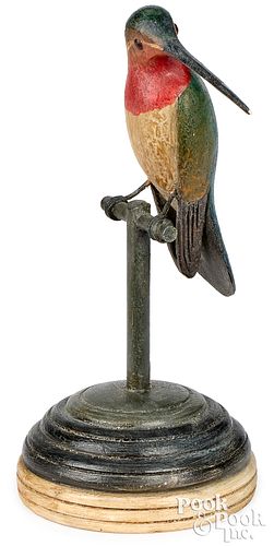 FRANK FINNEY CARVED AND PAINTED