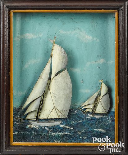 FRANK G. GRIFFIN PAINTED TIN