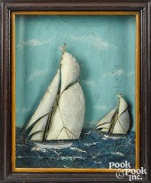 FRANK G. GRIFFIN PAINTED TIN S