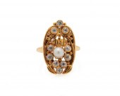 FRANK GARDNER HALE 14K GOLD, D