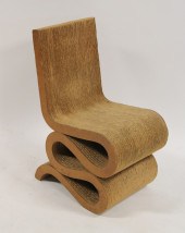 FRANK GEHRY CARDBOARD "WIGGLE