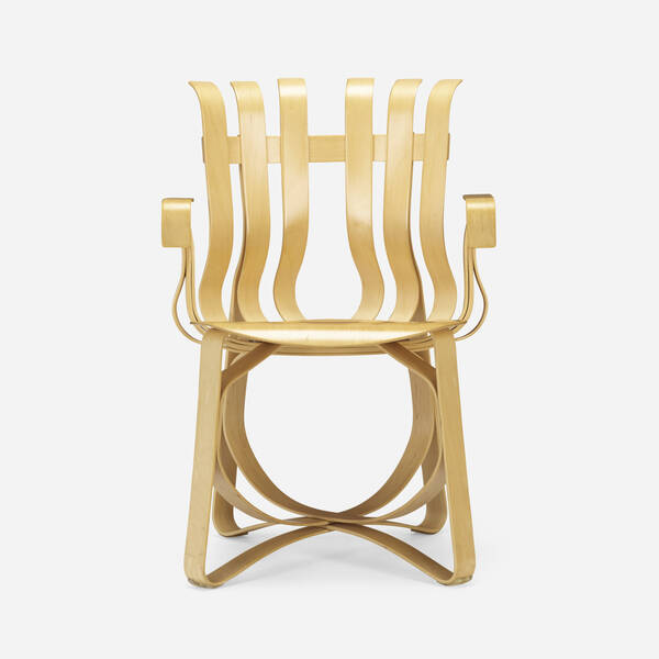 Frank Gehry. Hat Trick armchair.