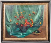 FRANK GERVASI STILL LIFE OIL O
