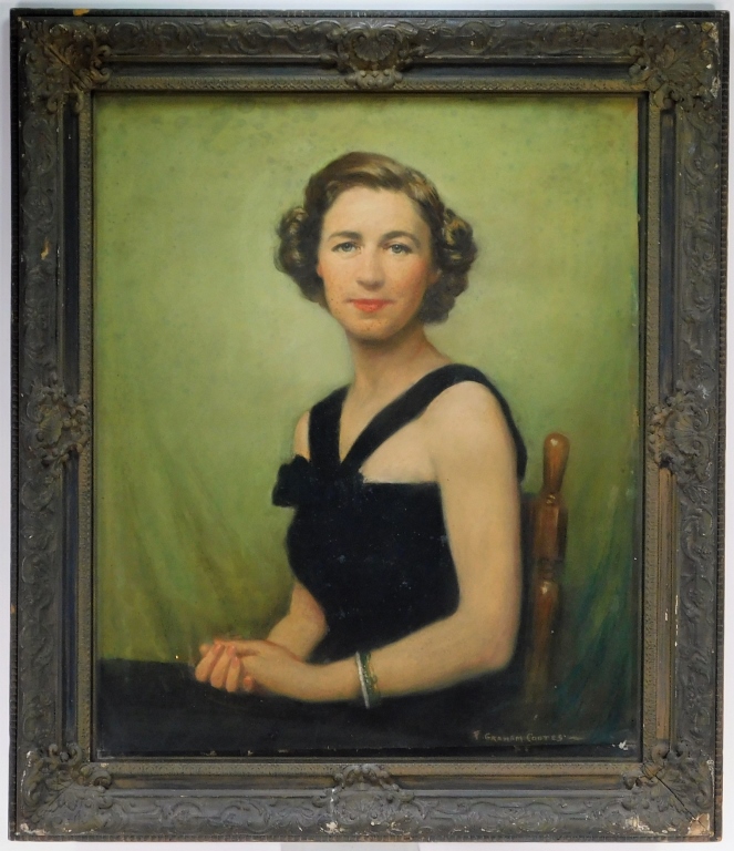 FRANK GRAHAM COOTES FEMALE PORTRAIT