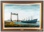 FRANK H. JEFFERIS OIL ON CANVA