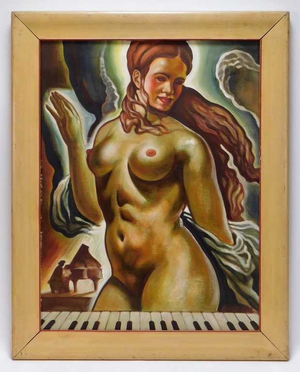 FRANK H. JUDGE SURREALIST NUDE