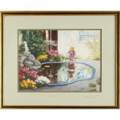 FRANK H. NETTER, WATERCOLOR ON