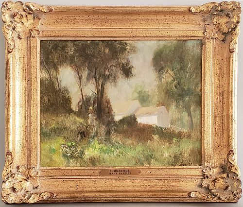 FRANK HANDLEN OIL ON BOARD,