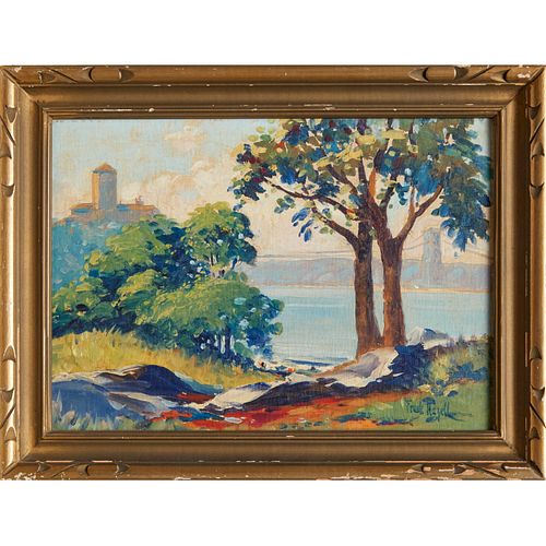 FRANK HAZELL, OIL ON