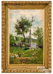 FRANK HENRY SHAPLEIGH OIL ON C