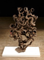 FRANK HERZ, BRONZE SCULPTURE F