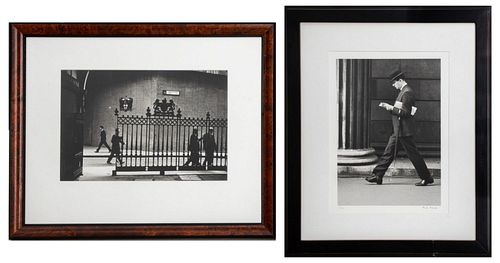 FRANK HORVAT TWO GELATIN SILVER