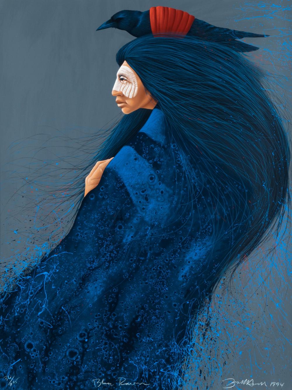 FRANK HOWELL, BLUE RAVEN, 1994Frank