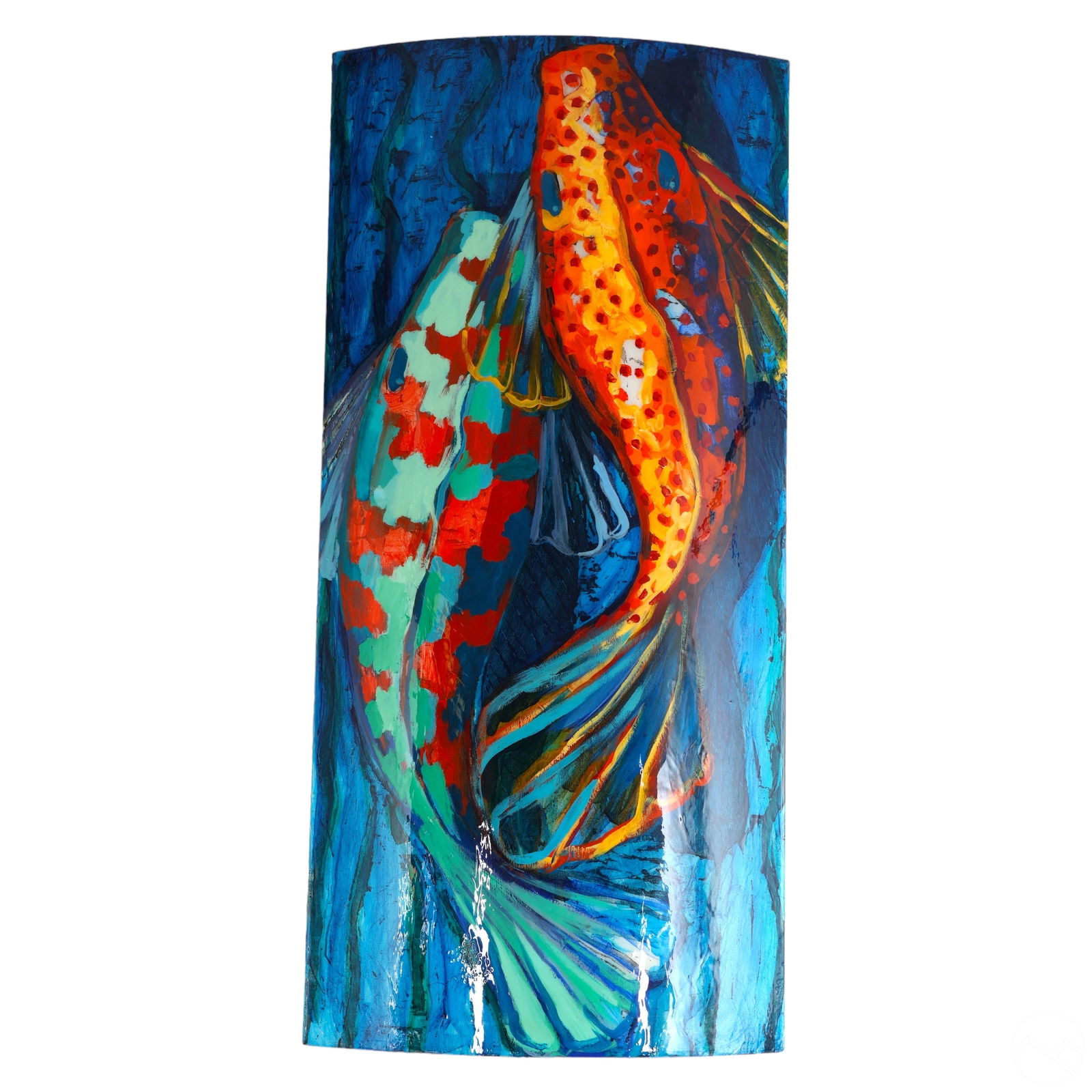 FRANK HYDER B.1951 FISH LUMINARY