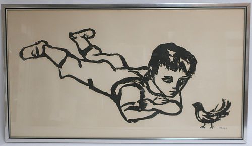 FRANK KLEINHOLZ, BOY WITH BIRD,