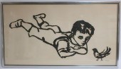 FRANK KLEINHOLZ, BOY WITH BIRD