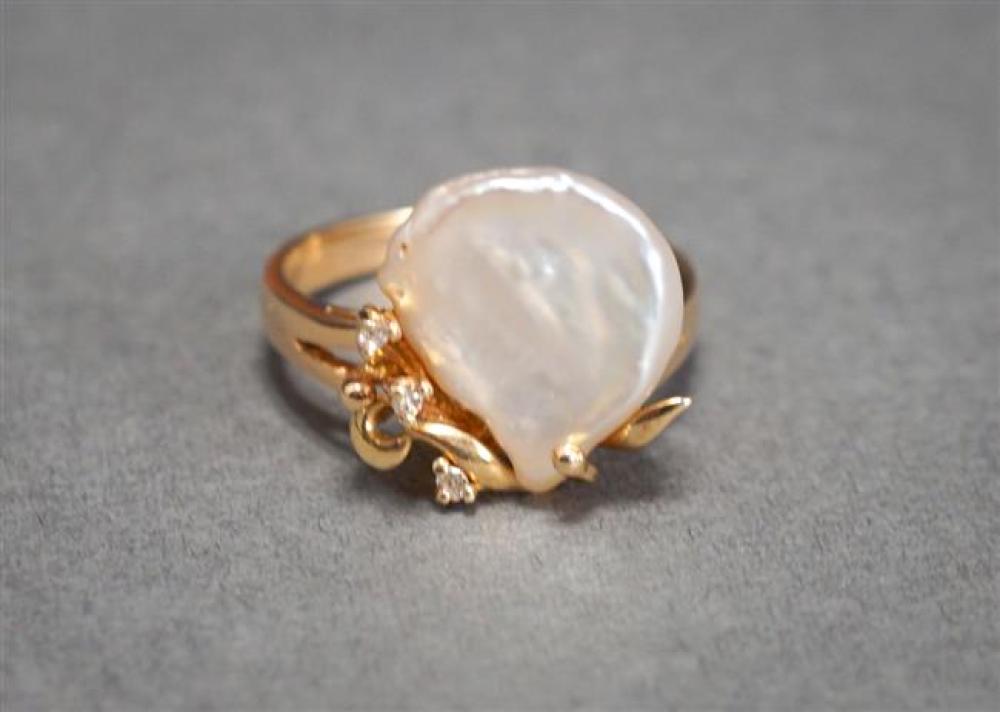 FRANK LAU 14-KARAT YELLOW-GOLD,